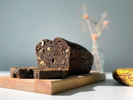 Hojicha Banana Bread