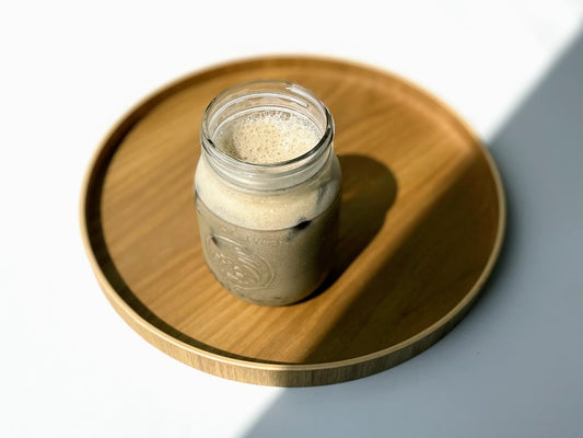 Hojicha Powder Mason Jar